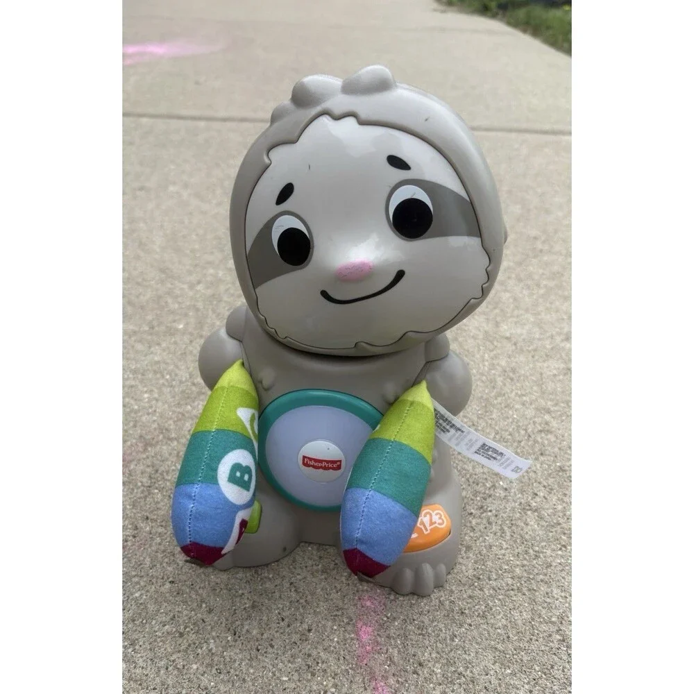 Fisher-Price Linkimals Interactive Baby Toy Smooth Moves Sloth Learning Works